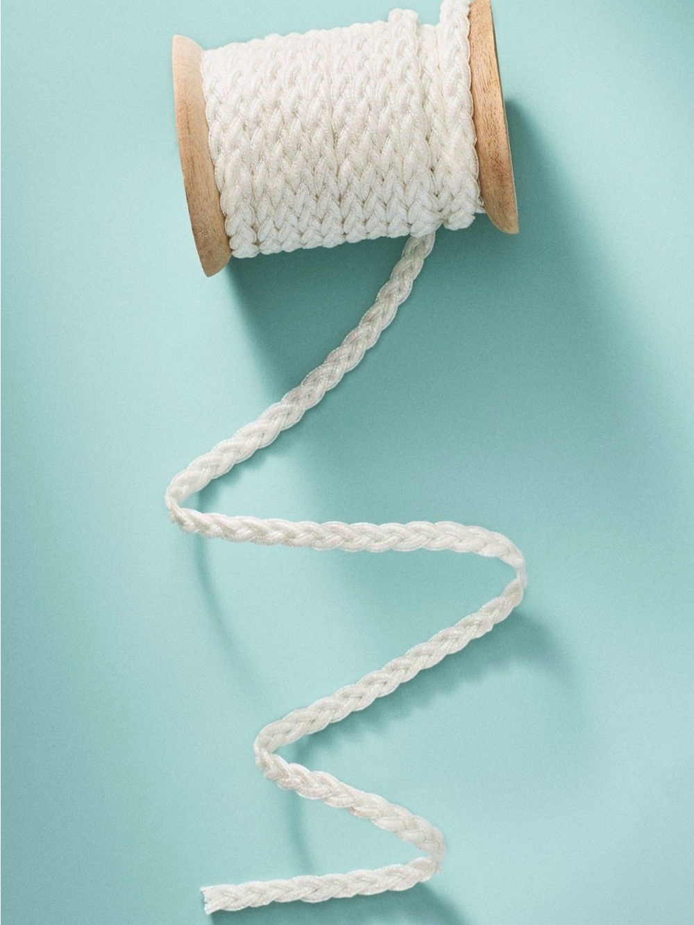 Anthropologie Metallic Braided Gift Ribbon